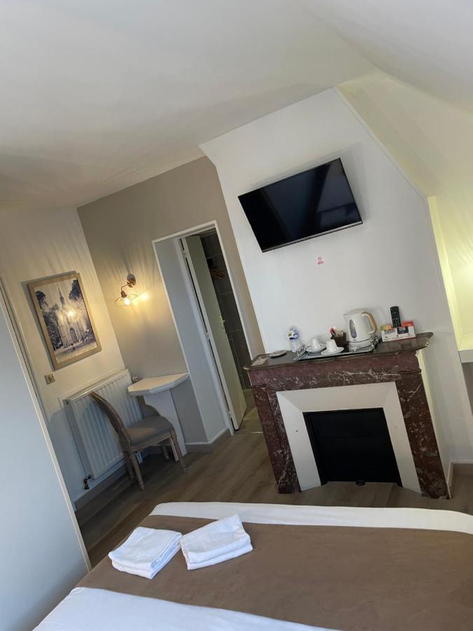 Logis Hotel- Restaurant Le Relais Guillaume De Normandy Saint-Valery-sur-Somme Bagian luar foto