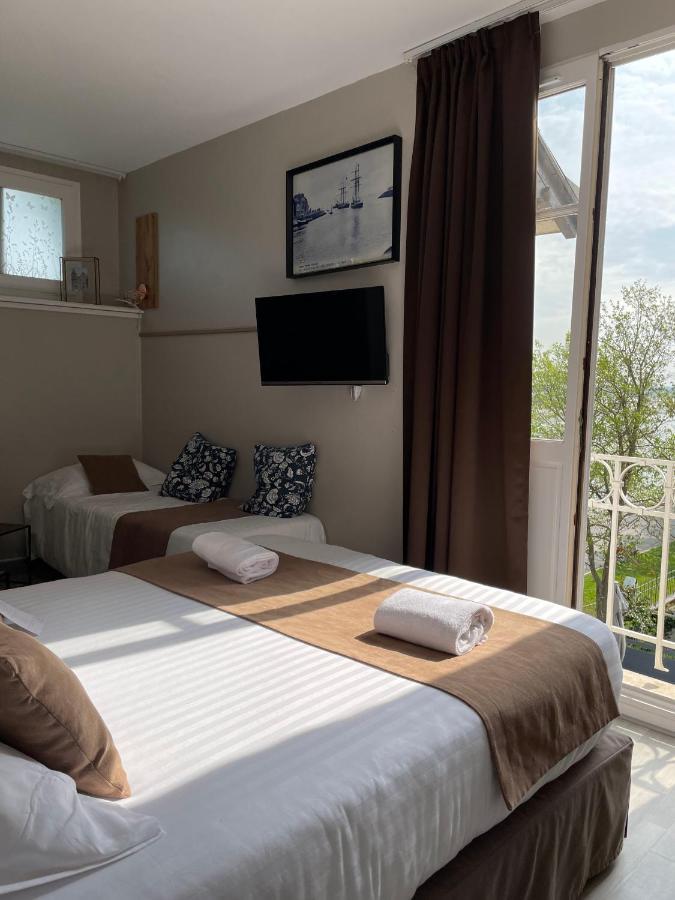 Logis Hotel- Restaurant Le Relais Guillaume De Normandy Saint-Valery-sur-Somme Bagian luar foto